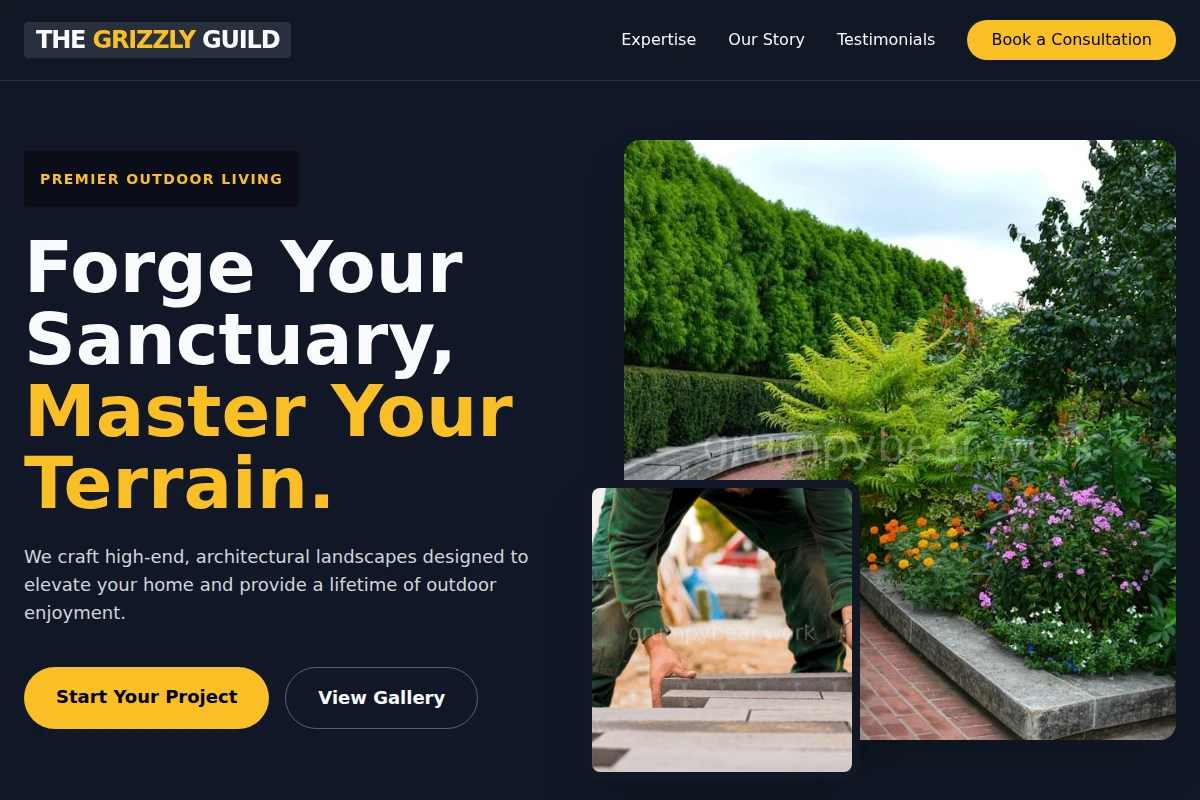 Premium Construction Website Design